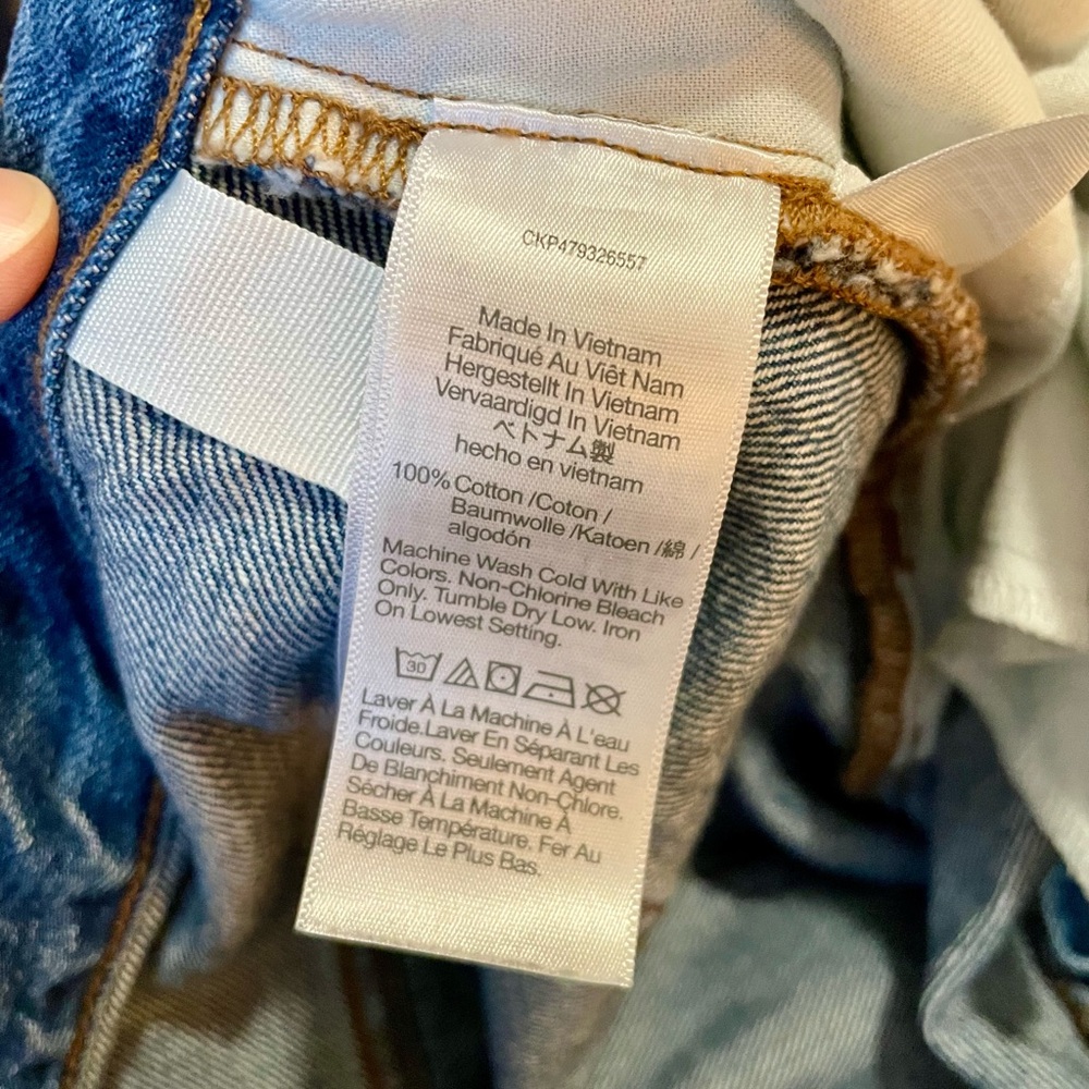 Madewell Curvy Low-Slung Straight Jeans in Palmina wash - Picture 8 of 11